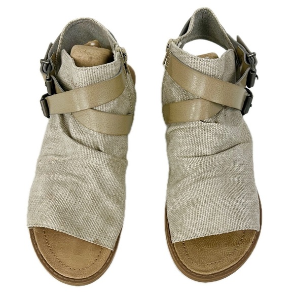Blowfish Brisa Birch Rancher Canvas Sandals - Size 8.5 - Picture 2 of 9